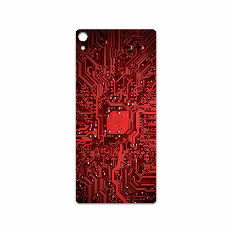 برچسب پوششی ماهوت مدل Red Printed Circuit Board مناسب برای گوشی موبایل سونی Xperia XA Ultra