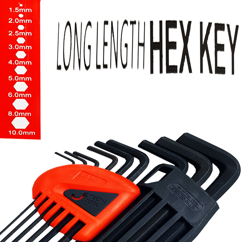 آچار آلن جتک مدل AT - 509 مجموعه نه عددی آچار آلن جتک مدل AT - 509 مجموعه نه عددی