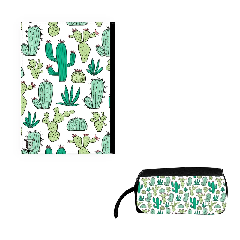 کلاسور گردو مدل کاکتوس کد ger126 به همراه جامدادی