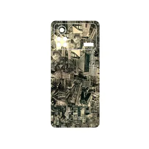 MAHOOT Collage of Skyscraper Cover Sticker for Xiaomi Poco X4 Pro 5G