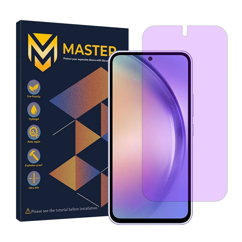 محافظ صفحه نمایش ضداشعه بنفش مستر مدل Resistant مناسب برای گوشی موبایل سامسونگ Galaxy A54
