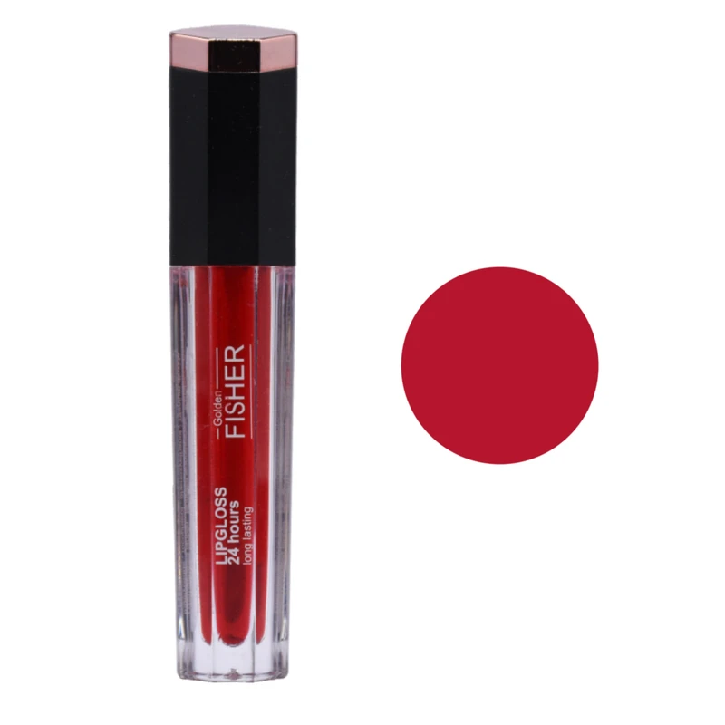 رژ لب مایع مات گلدن فیشر مدل LONG LASTING شماره F24