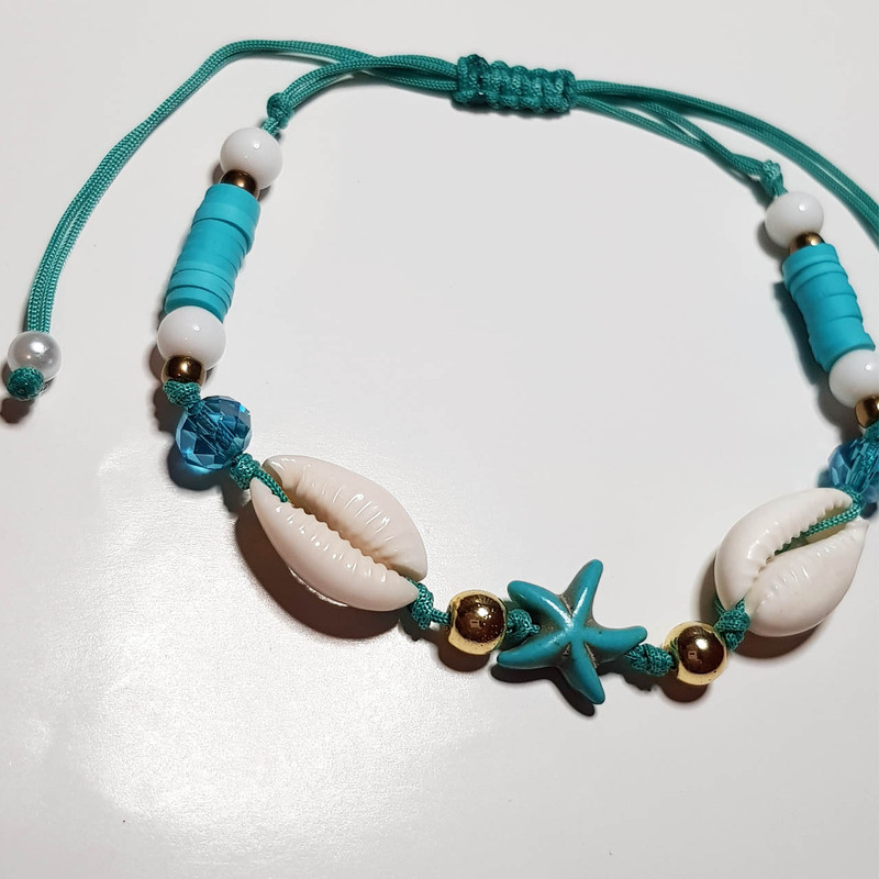 پابند زنانه ماه فام مدل ستاره دریایی 02