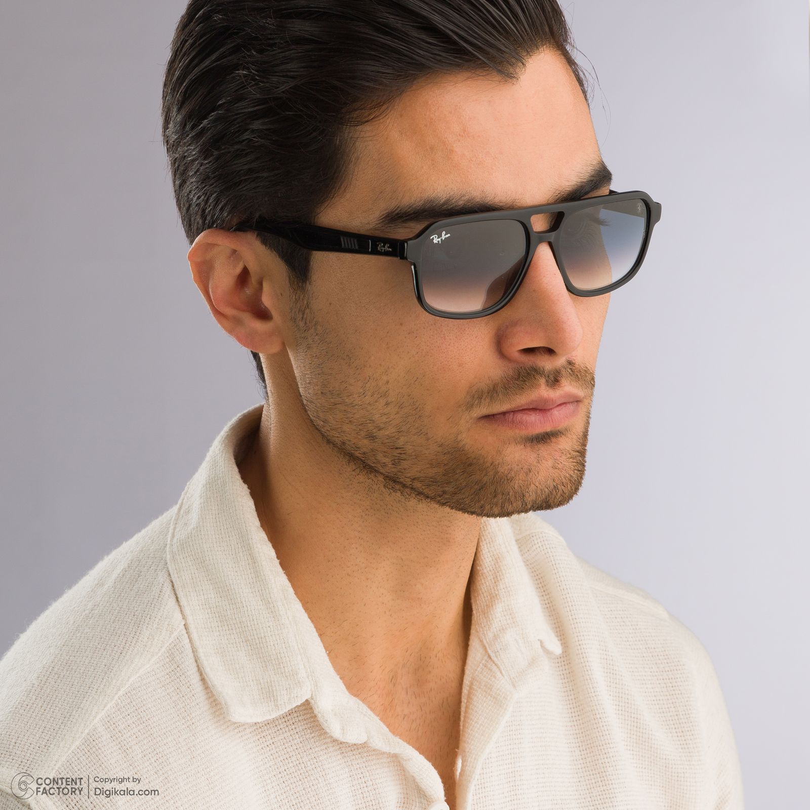 عینک آفتابی مردانه ری بن مدل RB4414M-F683/11 -  - 7