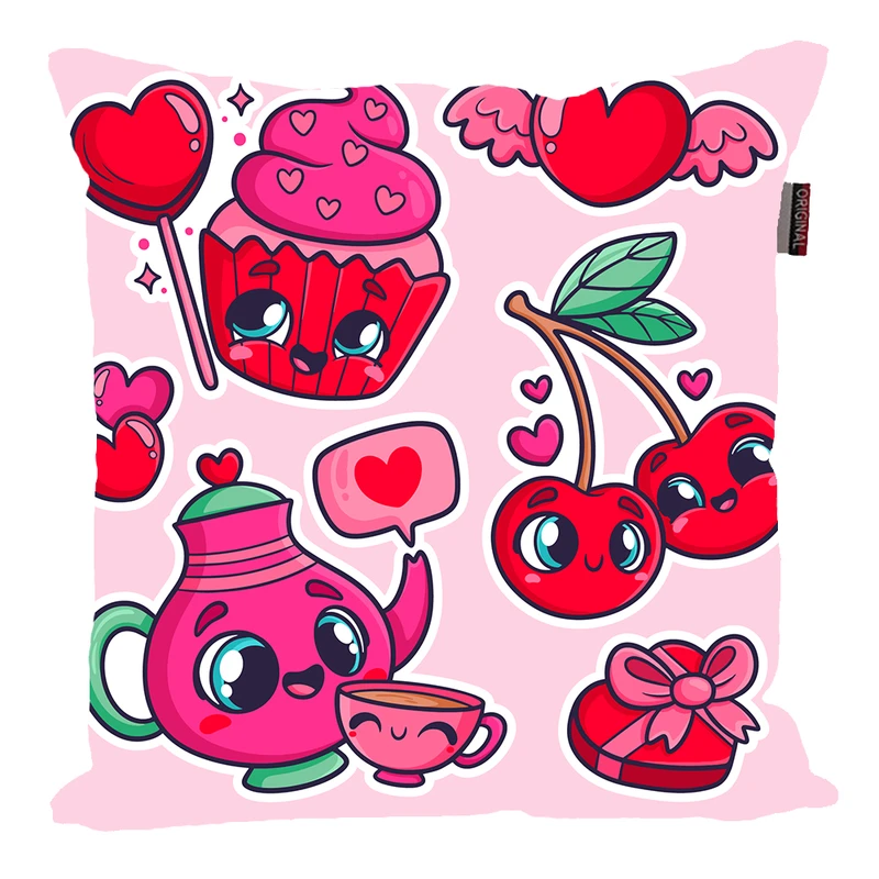 کوسن پاد آفرین مدل عشق طرح LOVE کد PK40883