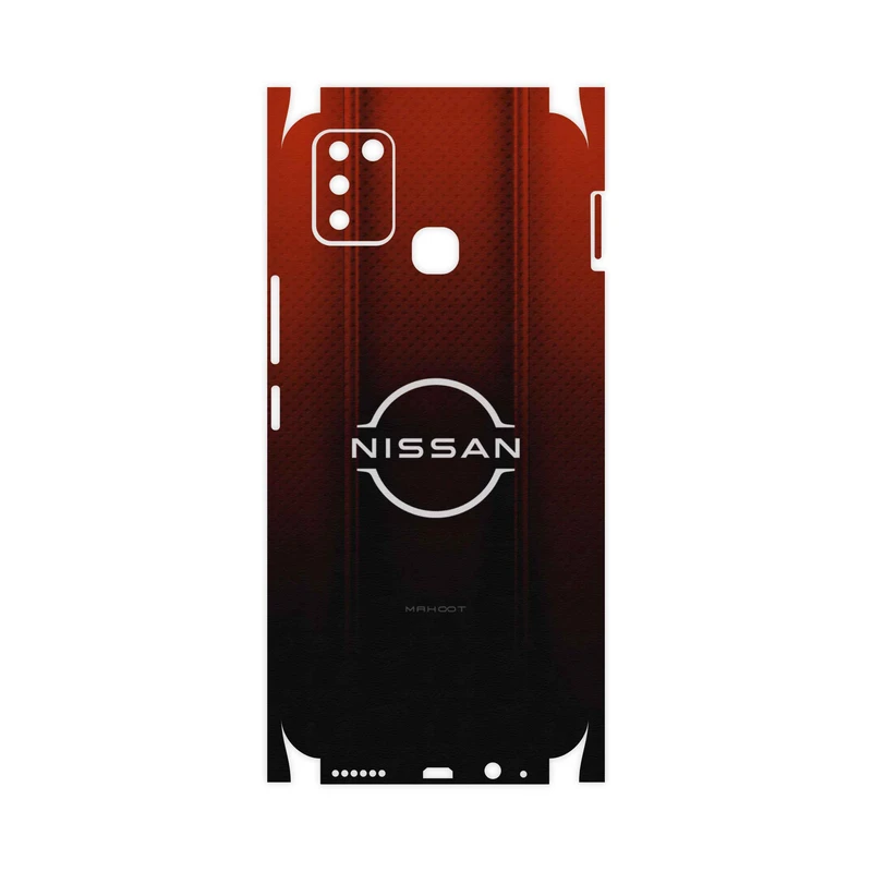 برچسب پوششی ماهوت مدل Nissan-Logo-FullSkin مناسب برای گوشی موبایل اینفینیکس Smart 6 X657B