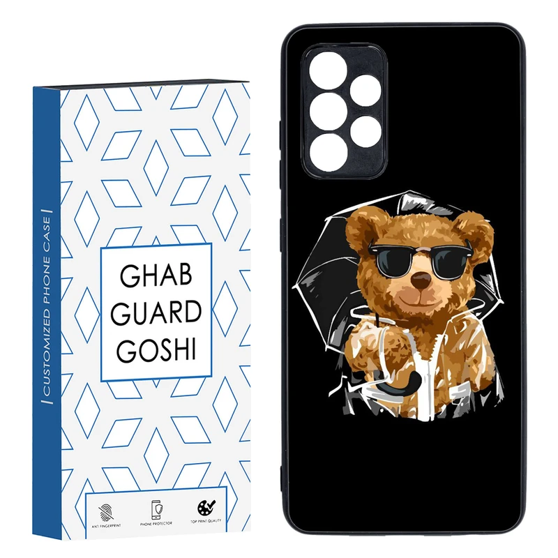 کاور قاب گارد گوشی طرح تدی کد TPU-054 مناسب برای گوشی موبایل سامسونگ Galaxy A52