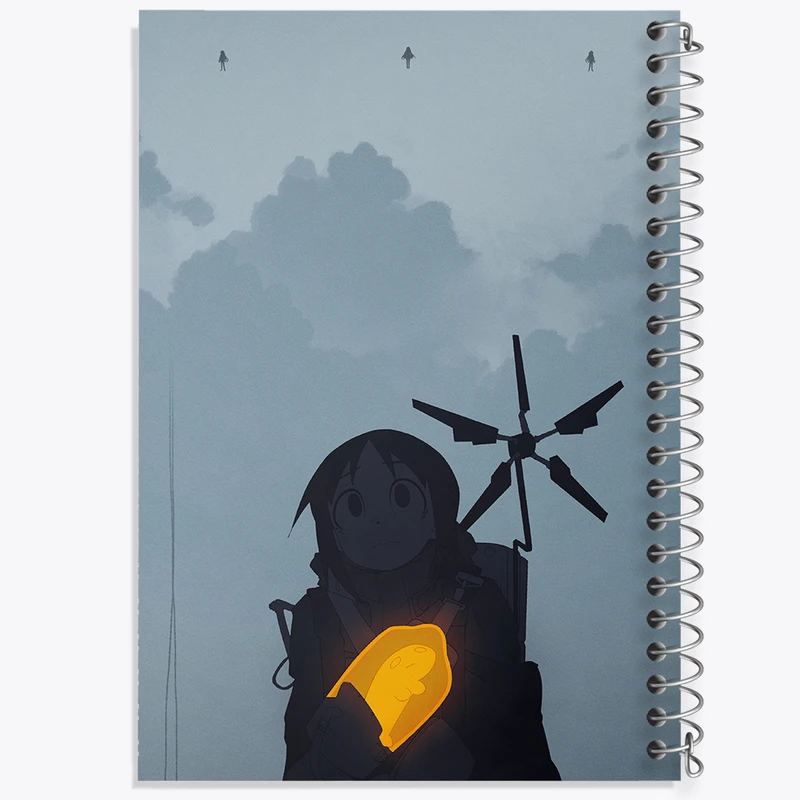 دفتر ژورنال نویسی 50 برگ خندالو مدل نقطه ای طرح بازی دث استرندینگ (Death Stranding) کد 35160