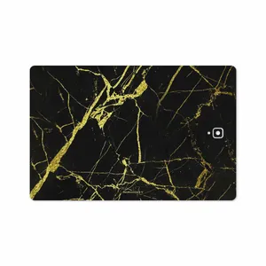 MAHOOT Graphite-Gold-Marble Cover Sticker for Samsung Galaxy Tab S4 10.5 2018 T830