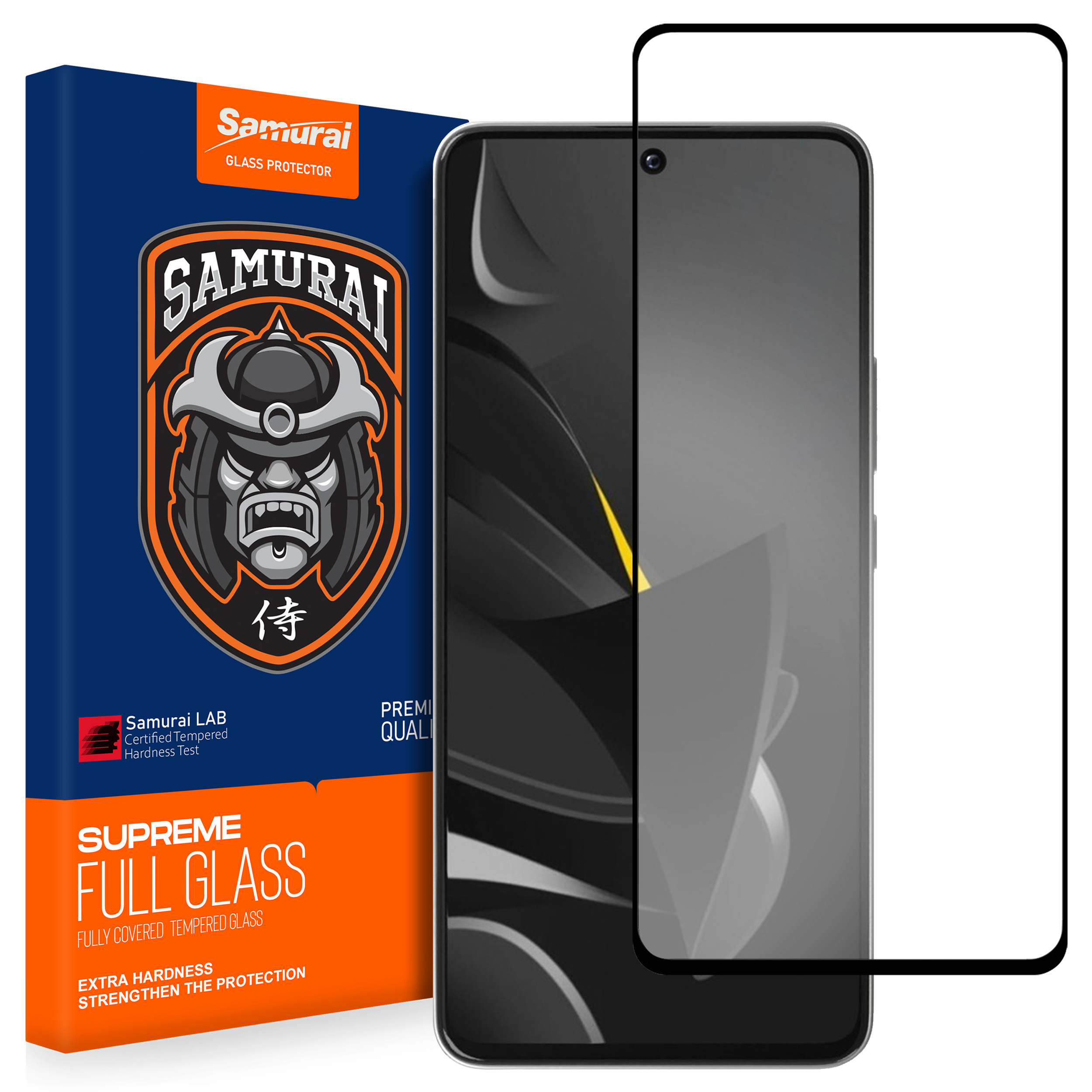 محافظ صفحه نمایش سامورایی مدل ovglass مناسب برای گوشی موبایل شیائومی Poco M7 Pro