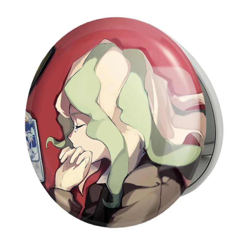 آینه جیبی خندالو طرح دیانا انیمه جادوگران کوچک Little Witch Academia مدل تاشو کد 22873 