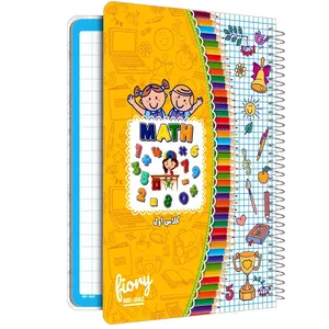 دفتر شطرنجی مستر راد مدل فیوری طرح کودک کد fiory 1723