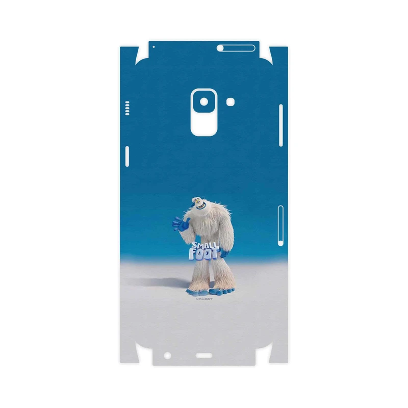 برچسب پوششی ماهوت مدل Smallfoot-FullSkin مناسب برای گوشی موبایل سامسونگ Galaxy A8 2018
