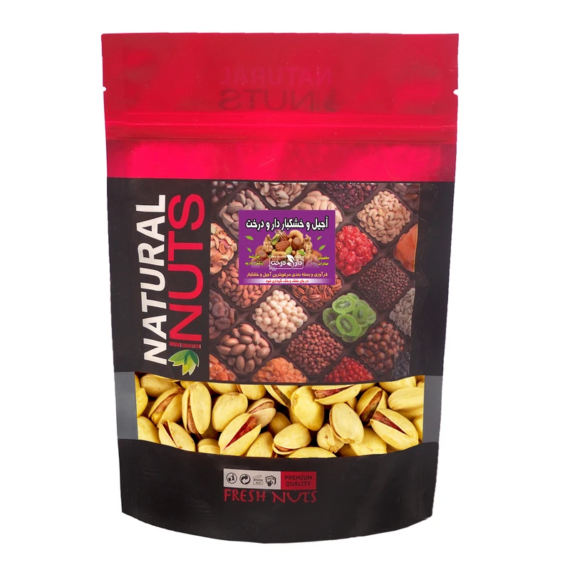 پسته احمد آقایی شور زعفرانی دارودرخت - 500 گرم