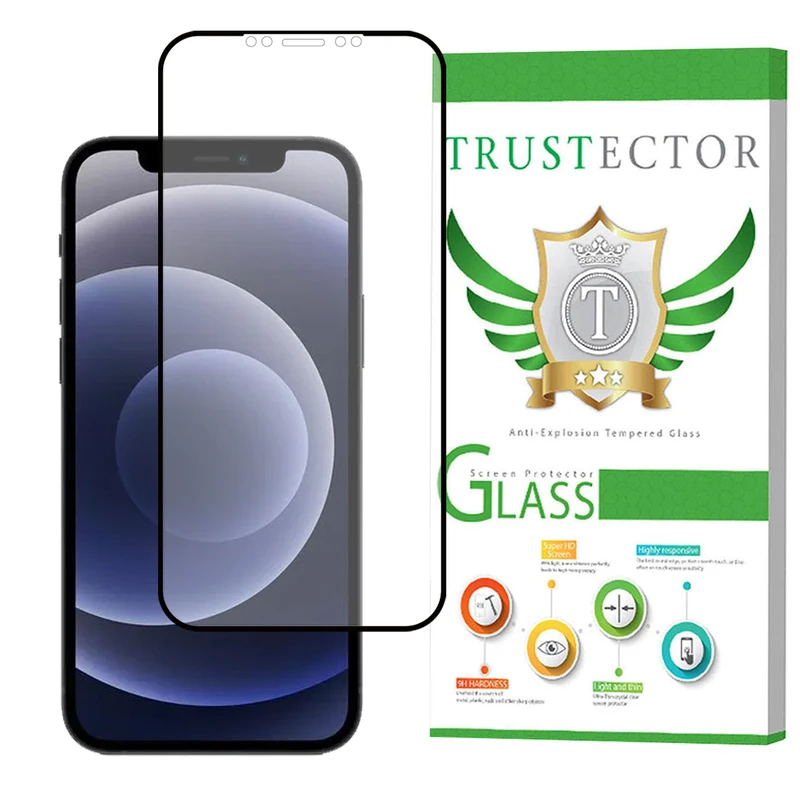 محافظ صفحه نمایش سرامیکی مات تراستکتور مدل MCERAMT مناسب برای گوشی موبایل اپل Phone 12 Pro