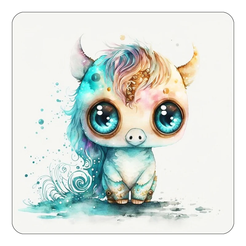 مگنت کاکتی طرح حیوانات رنگی مدل mp26101