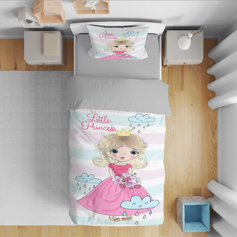 سرویس روتختی مدل پرنسس کد 4399 یک نفره 5 تکه