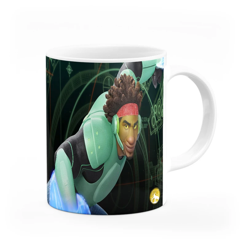 ماگ هومرو طرح انیمیشن شش قهرمان بزرگ مدل MG3373