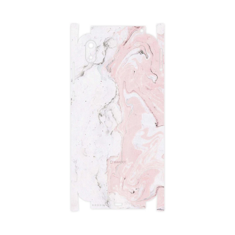 برچسب پوششی ماهوت مدل Blanco-Pink-Marble-FullSkin مناسب برای گوشی موبایل هوآوی Y5 2019
