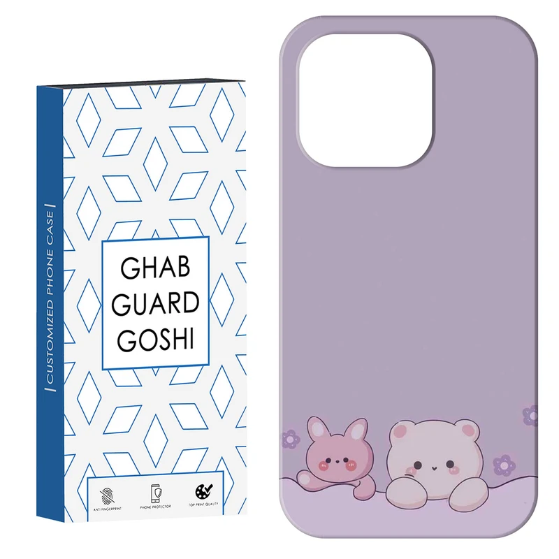 کاور قاب گارد گوشی طرح خرس  کد Dimo-909 مناسب برای گوشی موبایل اپل  IPHONE 16 PRO MAX   