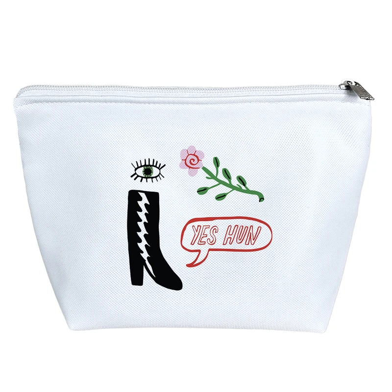 کیف لوازم آرایش دخترانه خندالو مدل عاشقانه کد 9242