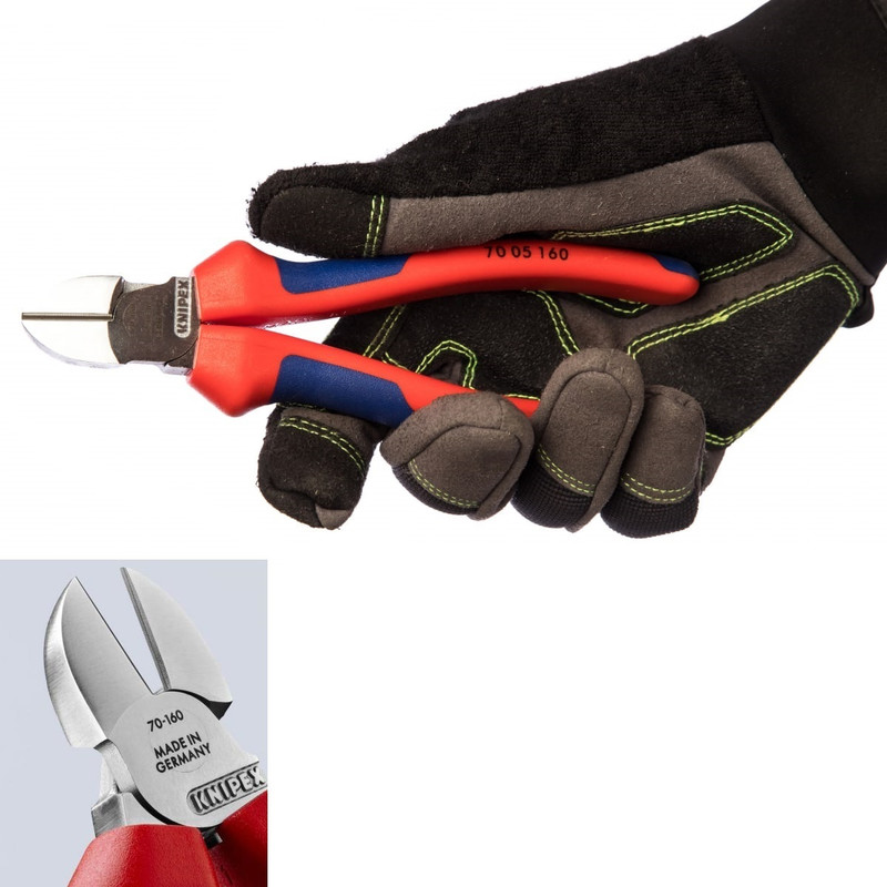 انبر سیم چین کنیپکس مدل 7005160 سایز 6.3 اینچ انبر سیم چین کنیپکس مدل 7005160 سایز 6.3 اینچ