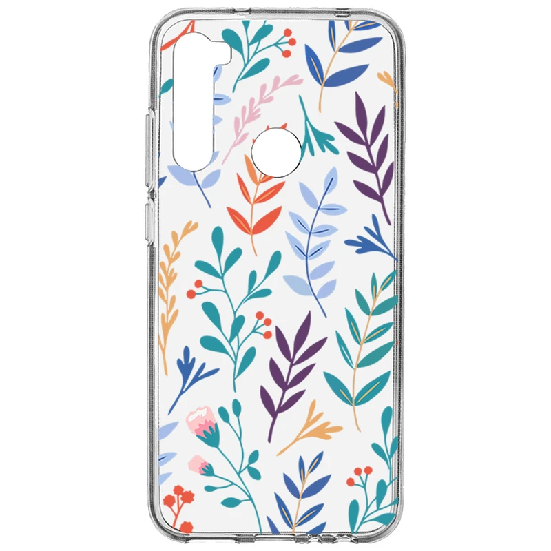 کاور طرح  Tiny Leaves مناسب برای گوشی موبایل شیائومی Redmi Note 8