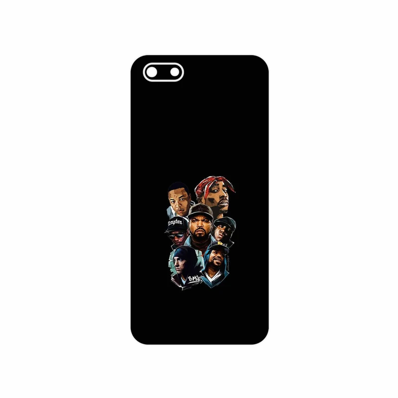 برچسب پوششی ماهوت مدل Great Rappers Digital Art مناسب برای گوشی موبایل هوآوی Y5 Prime 2018
