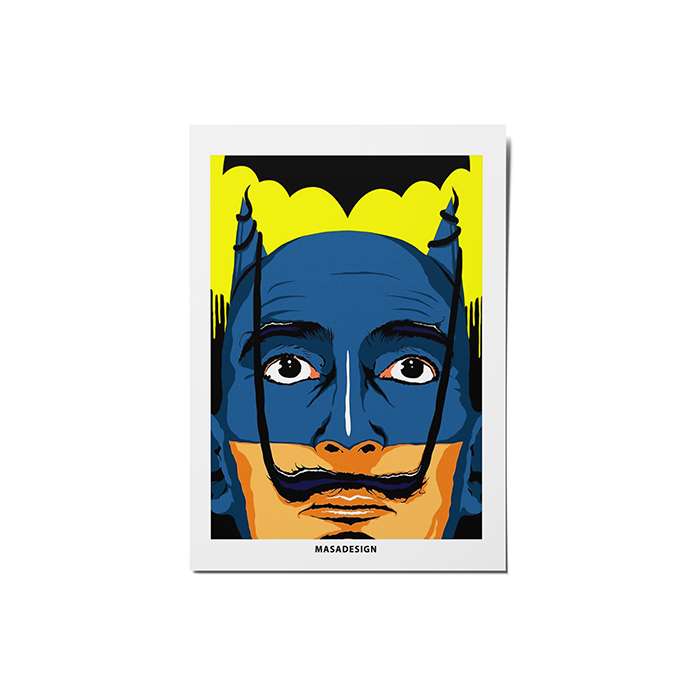 کارت پستال ماسا دیزاین طرح BATMAN مدل stkv0568