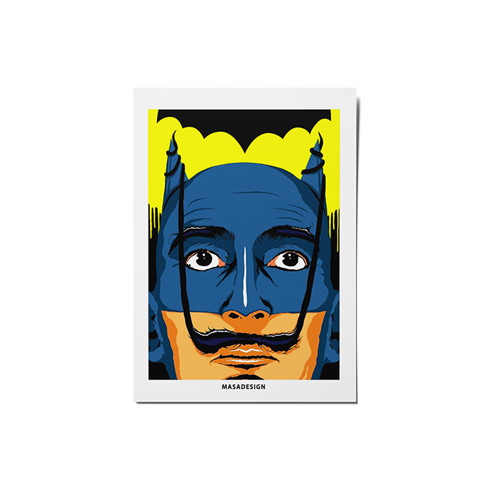 کارت پستال ماسا دیزاین طرح BATMAN مدل  stkv0568