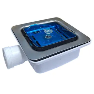 زیرآب سینک ظرفشویی هایزم مدل مربعی خروجی دار 