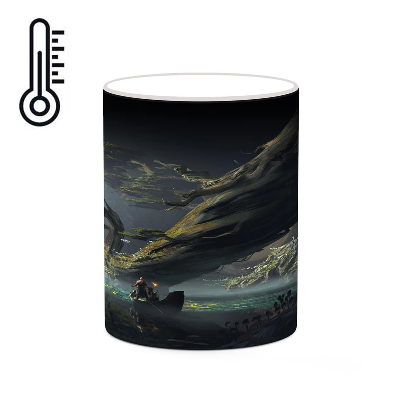 ماگ حرارتی کاکتی طرح گاد آف وار God Of War مدل mgh40814