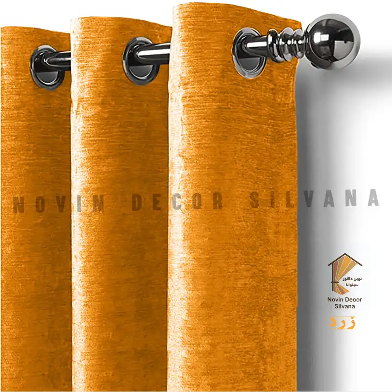پرده نوین دکور سیلوانا مدل مخمل شانل 3 سایز 280 × 300 سانتی متر