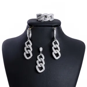 نیم ست نقره زنانه جی تی ای مدل 234