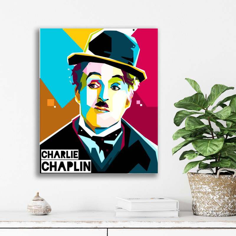 تابلو شاسی آتریسا مدل چارلی چاپلین Charles Chaplin