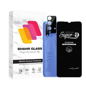 Shahr Glass SUPLNFUSH Screen Protector With Camera Lens Protector For Xiaomi Redmi 9T / Redmi 9 Power