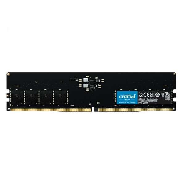 رم دسکتاپ DDR5 تک کاناله 4800 مگاهرتز CL40 کروشیال مدل CT8 ظرفیت 8 گیگابایت