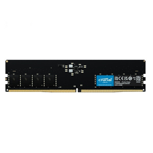 رم دسکتاپ DDR5 تک کاناله 4800 مگاهرتز CL40 کروشیال مدل CT16 ظرفیت 16 گیگابایت