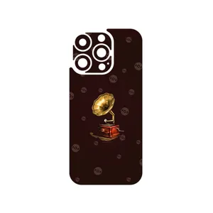 MAHOOT Gramophone Nostalgia Cover Sticker for Apple iPhone 16 Pro