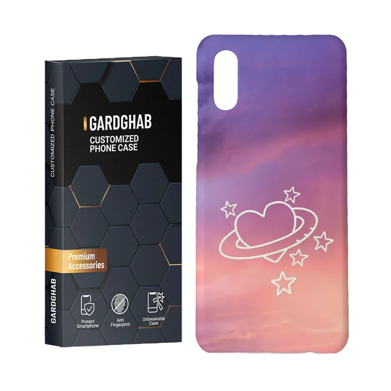 کاور گارد قاب مدل دخترانه مناسب برای گوشی موبایل سامسونگ galaxy a02