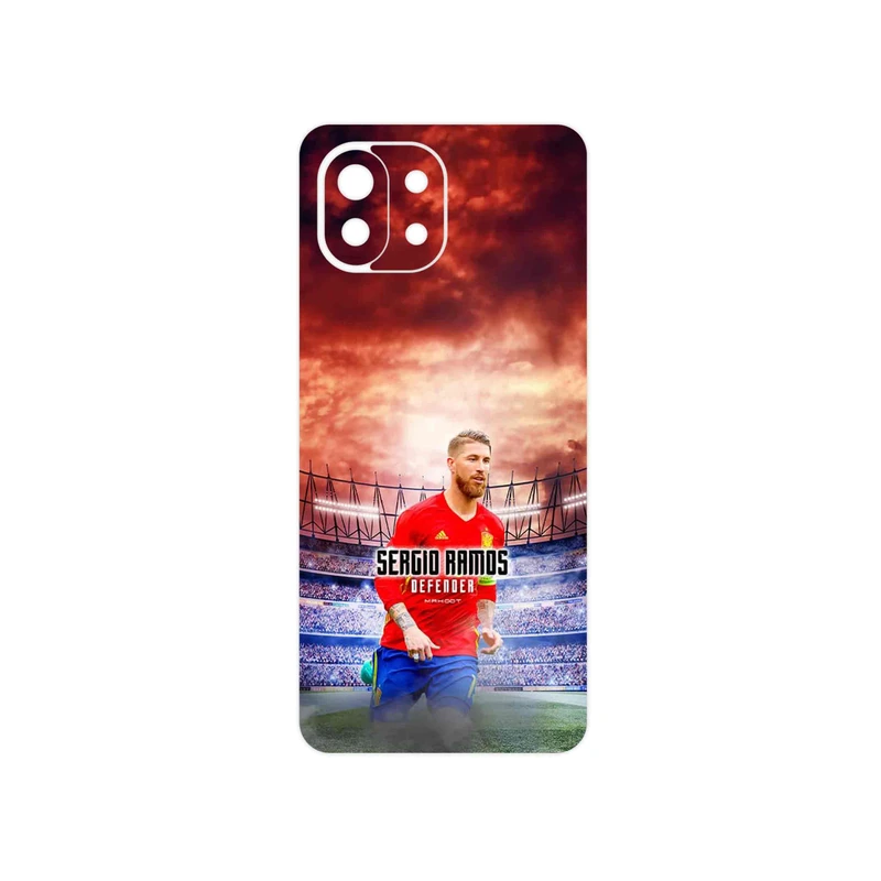 برچسب پوششی ماهوت مدل Sergio Ramos مناسب برای گوشی موبایل شیائومی 11 Lite 5G NE