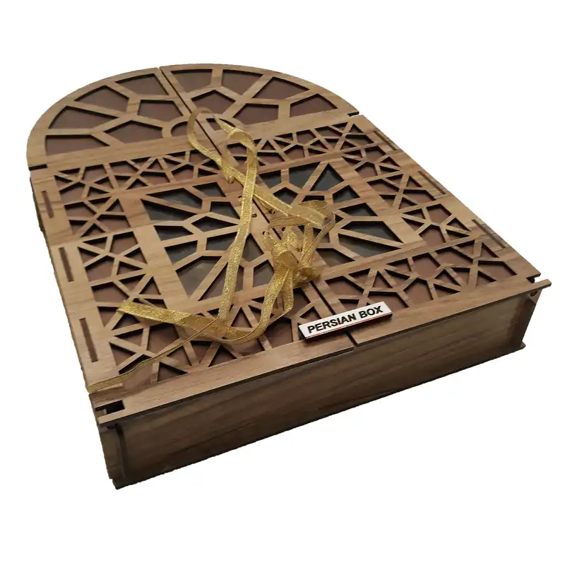 جعبه هدیه پرشین باکس مدل درب قدیمی