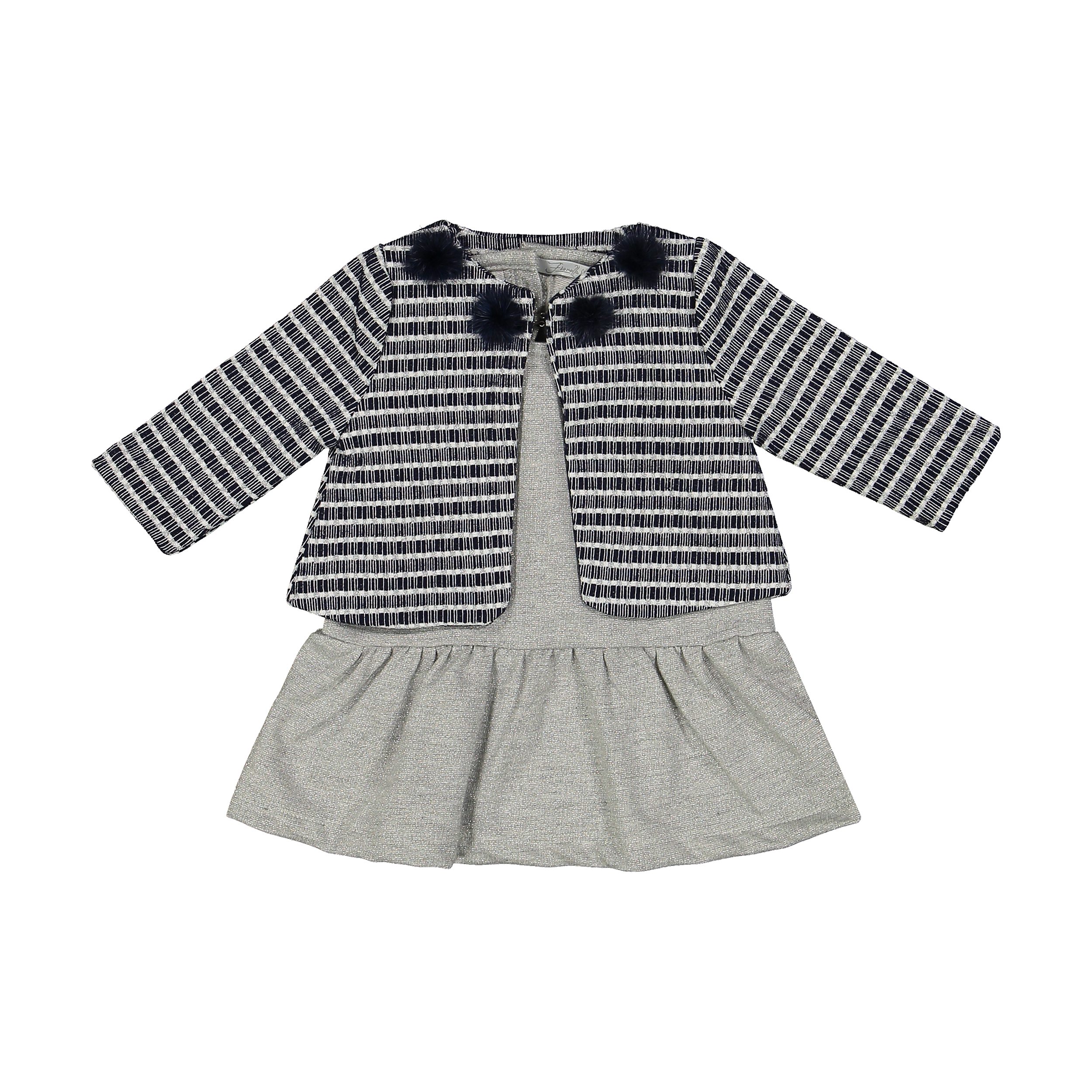 ست کت و پیراهن دخترانه فیورلا مدل 2091259-90