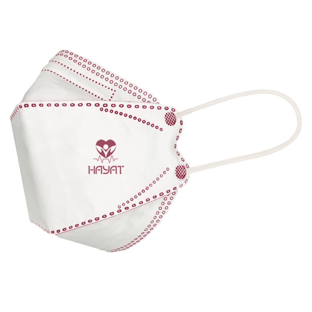 ماسک تنفسی حیات پوشش پاک مدل پنج لایه سه بعدی بسته 10 عددی ماسک تنفسی حیات پوشش پاک مدل پنج لایه سه بعدی بسته 10 عددی