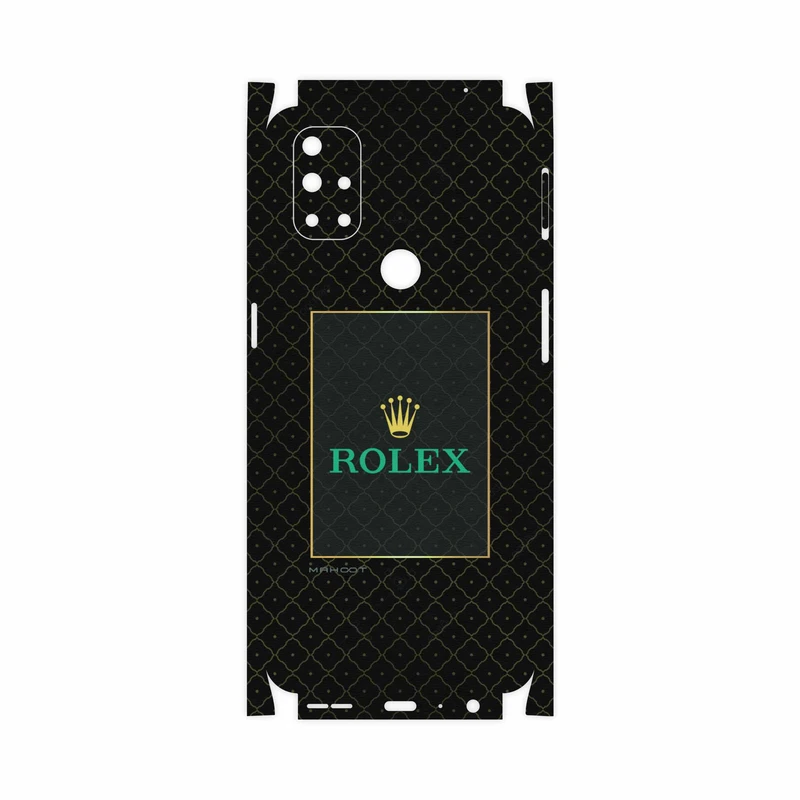 برچسب پوششی ماهوت مدل Rolex-Logo-FullSkin مناسب برای گوشی موبایل وان پلاس Nord N10 5G