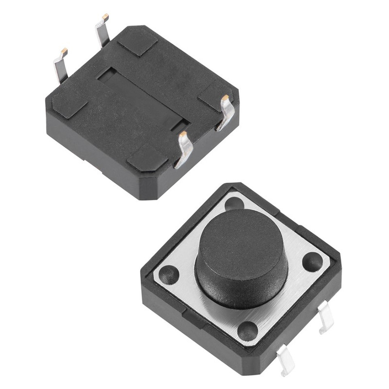 میکرو سوئیچ مدل Vertical-12×12×7.3-4P بسته 5 عددی