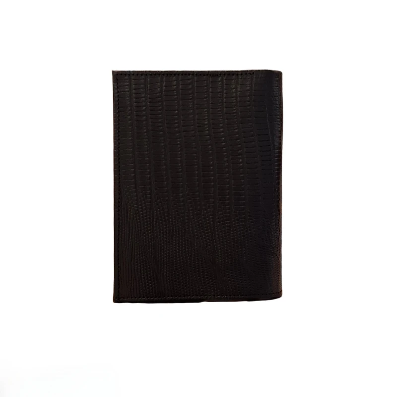 کیف پول مردانه مدل راکا چرم طبیعی لیزارد