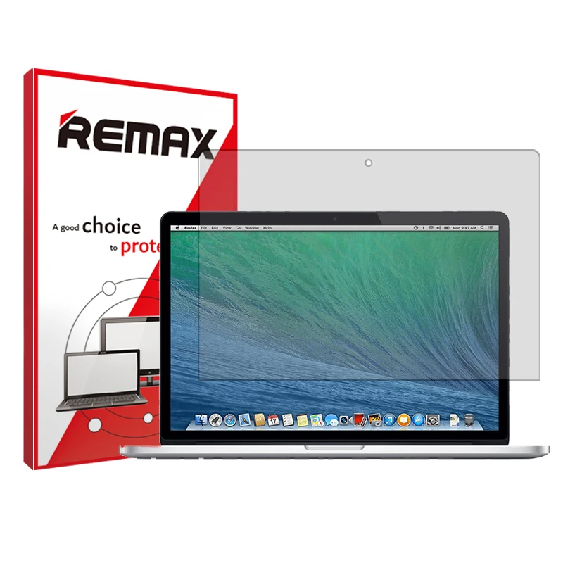 محافظ صفحه نمایش شفاف ریمکس مدل Resistant مناسب برای لپ تاپ اپل macbook pro retina 15