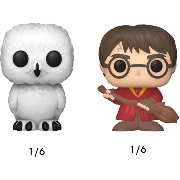 اسباب بازی شانسی فانکو مدل مینی فیگور هری پاتر Funko Bitty Pop بسته چهار عددی