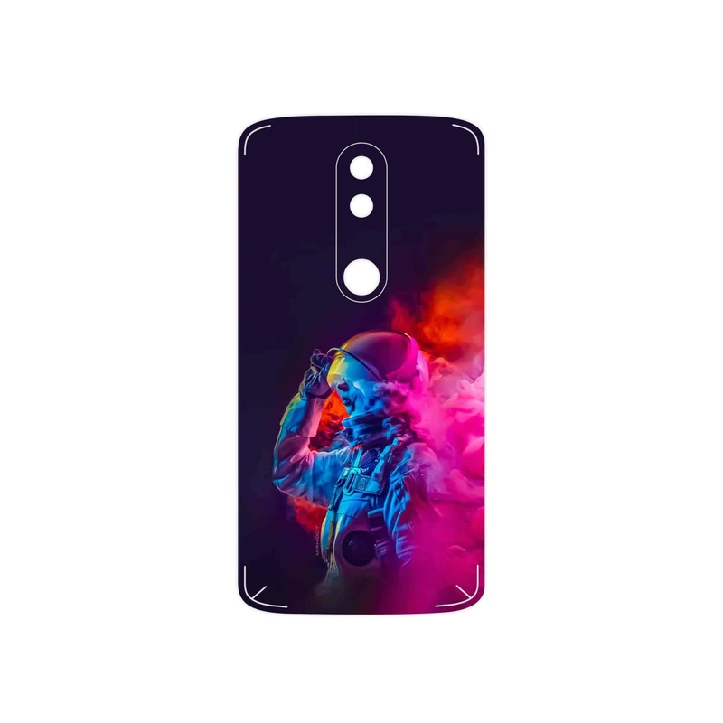 برچسب پوششی ماهوت مدل Smoke Rainbow Digital Art 1 مناسب برای گوشی موبایل موتورولا Moto X Force